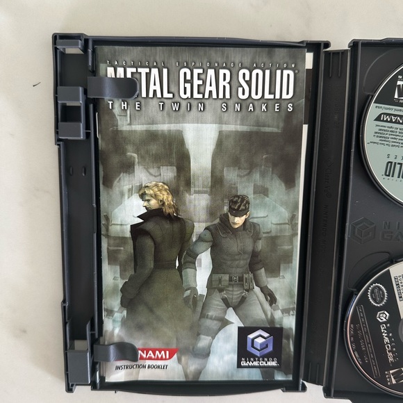 Metal Gear Solid The Twin Snakes - Authentic Nintendo GameCube Video GAME - Picture 3 of 15